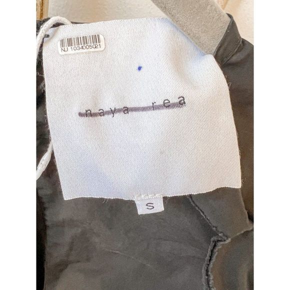 COPY - Anthropologie Naya Rea Black Daria Scalloped Cotton Poplin Dress - Picture 6 of 8